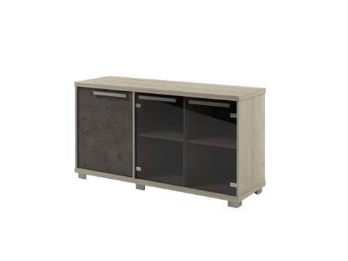 Шкаф низкий трехсекционный левый Vestar Z-13-11л 1556x500x832