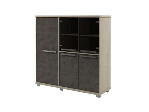 Шкаф трехсекционный с гардеробом, левый Vestar Z-33-01л 1556x500x1538