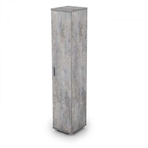 6П.005.1 Пенал для документов высокий (400x450x2116) (Basalt)