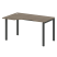 Стол криволинейный левый Metal System Style БП.СА-2 Л 1400x900x750