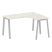 Стол криволинейный правый Metal System Style БА.СА-3 Пр 1400x1200x750