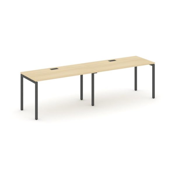 Рабочая станция 1 сторонняя SN-4P.ORS-024 (3160х800х750) (Акация Лорка/Металл Антрацит)