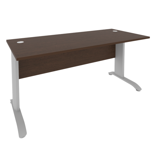 Стол письменный Riva ПЛ.СП-4 1600x720x750 (Венге-Металлик/Металлик)