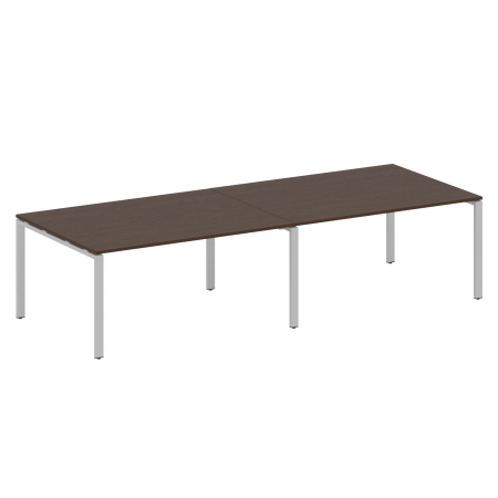 Переговорный стол 2 столешницы Metal System Style БП.ПРГ-2.4 3200x1235x750