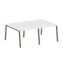 Рабочая станция на 4 рабочих места на А-образном м/к Metal System Style БА.СМ-4.1 2000x1475x750