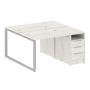 Рабочая станция Metal System Style БО.РС-СТП-2.1 1412x1475x750