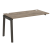Наборный элемент рабочей станции на деревянных опорах Onix Wood OW.1.NRS-3.7 1380x720x750