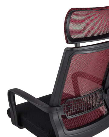 Кресло офисное TopChairs Style красное (Компьютерное кресло Style красный)