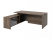 Стол руководителя с опорной тумбой Festus FI-119L.GG 1800x1900x750