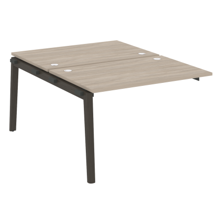 Наборный элемент рабочей станции на деревянных опорах Onix Wood OW.2.NRS-2.8 1180x1635x750