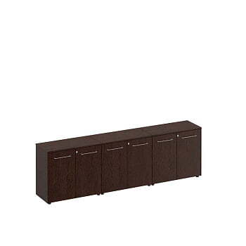 Шкаф комбинированный низкий (закрытый + закрытый + закрытый) Reventon МЕ 310 2740x460x810
