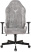 Кресло игровое Knight N1 Fabric серый Light-19 с подголов. крестов. металл