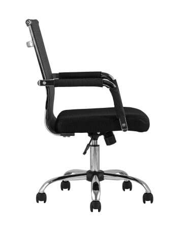 Кресло офисное TopChairs Clerk черное (Компьютерное кресло Clerk черный)