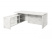 Стол руководителя с опорной тумбой Festus FI-119L.GG 1800x1900x750
