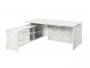 Стол руководителя с опорной тумбой Festus FI-119L.GG 1800x1900x750