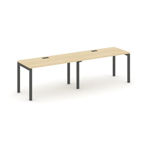 Рабочая станция 1 сторонняя SN-5P.ORS-024 (3160х800х750) (Акация Лорка/Металл Антрацит)