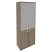 Шкаф высокий широкий Style Л.СТ-1.2 778x410x1980