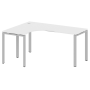 Стол криволинейный левый Metal System Style БП.СА-4 Л 1600x1200x750