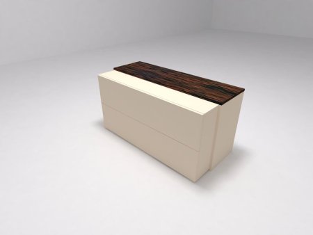 Декоративный топ для блока с ящиками Brix BR.00.38 1240x390x20 (Бежевый (акрил))