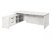 Стол руководителя с опорной тумбой Festus FB-121L.GG 1800x2100x750