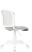 Кресло детское CH-W296NX светло-серый TW-02 Loft сетка/ткань крестов. пластик пластик белый