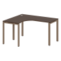 Стол криволинейный левый Metal System Style БП.СА-3 Л 1400x1200x750