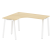 Стол криволинейный левый Metal System Style БА.СА-3 Л 1400x1200x750