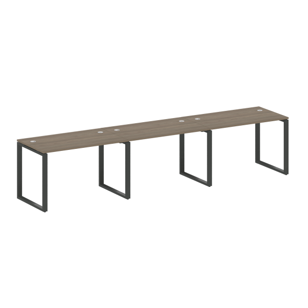 Рабочая станция Metal System Style БО.СМ-3.2 3600x720x750 (Вяз/Антрацит металл)