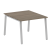 Стол для переговоров (1 столешница) на А-образном м/к Metal System Style БА.ПРГ-1.1 1000x1235x750