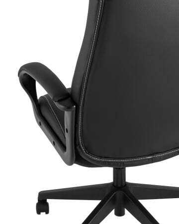 Кресло игровое TopChairs ST-CYBER 8 черный/оранжевый (Геймерское кресло ST-CYBER 8 оранжевый)