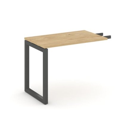 Брифинг-приставка SN-5O.BR-005 (1380х600х750) (Тиквуд Светлый/Металл Антрацит)
