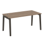 Стол руководителя на деревянных опорах Onix Wood Direct OW.SRR-4.8 1580x800x750