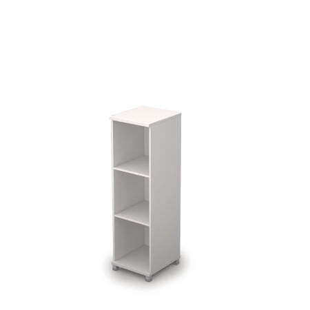 6П.015 Стеллаж узкий (400x450x1348) (Белый)
