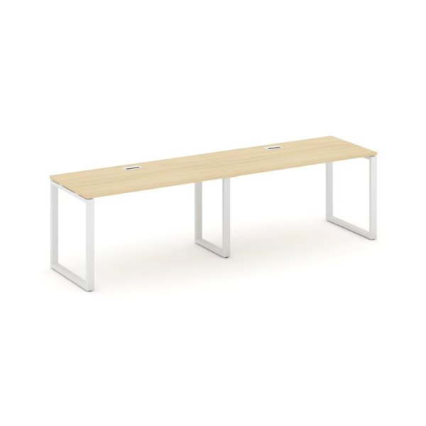 Рабочая станция 1 сторонняя SN-6O.ORS-024 (3160х800х750) (Акация Лорка/Металл Белый)