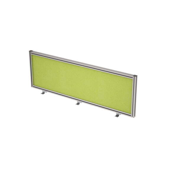 9БТ.0406.6 Барьер из ткани в алюминиевом профиле, фронтальный (1200x29x400) (Kiwi)