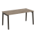Стол руководителя на деревянных опорах Onix Wood Direct OW.SRR-4.8 1580x800x750
