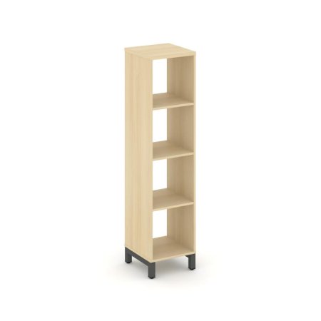 Каркас стеллажа 4 яруса SN.KS-410 (387х400х1615) (Акация Лорка/Металл Антрацит)