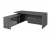 Стол руководителя с опорной тумбой Festus FI-119L.GG 1800x1900x750