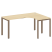 Стол криволинейный правый Metal System Style БП.СА-4 Пр 1600x1200x750