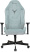Кресло игровое Knight N1 Fabric серо-голубой Light-28 с подголов. крестов. металл