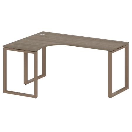 Стол криволинейный левый Metal System Style БО.СА-4 Л 1600x1200x750