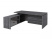 Стол руководителя с опорной тумбой Festus FB-119L.GG 1800x1900x750