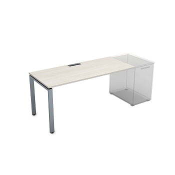 СДТ-П.988 Стол рабочий прямолинейный, приставной (1200x800x750)