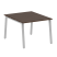 Стол для переговоров (1 столешница) на А-образном м/к Metal System Style БА.ПРГ-1.1 1000x1235x750
