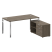Стол для руководителя с тумбой правый БГ.СРТ-4.8 (R) 1700x1620x750