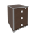 Тумба подкатная 3 ящ. Style Л.ТМ-3 420x450x563