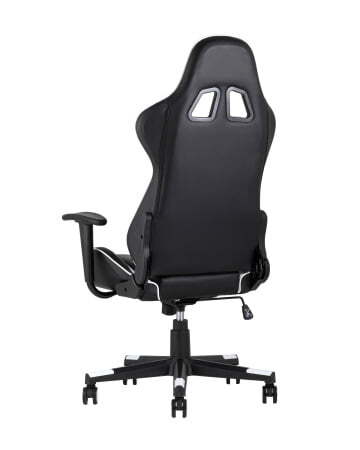 Кресло игровое TopChairs Diablo белое (Геймерское кресло Diablo белый)