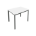 Стол письменный на металлокаркасе Slim С.СП-3 980x720x750