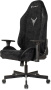 Кресло игровое Knight N1 Fabric черный Light-20 с подголов. крестов. металл