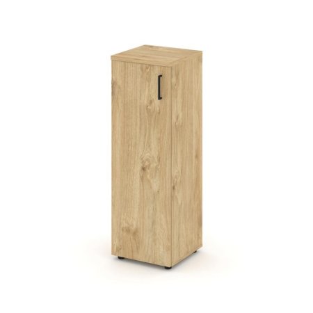 Шкаф средний узкий SN.STU.E-204(L) (400х400х1203) (Тиквуд Светлый)
